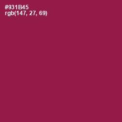 #931B45 - Disco Color Image