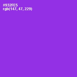 #932FE5 - Electric Violet Color Image