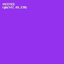 #9331EE - Electric Violet Color Image