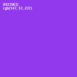 #9339ED - Electric Violet Color Image