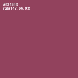 #93425D - Copper Rust Color Image