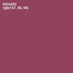 #93425E - Copper Rust Color Image