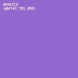 #9367CE - Amethyst Color Image