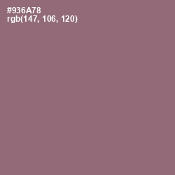 #936A78 - Opium Color Image