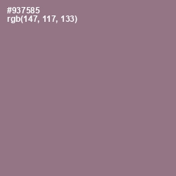 #937585 - Mountbatten Pink Color Image