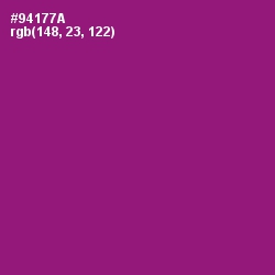 #94177A - Fresh Eggplant Color Image