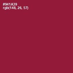 #941A39 - Merlot Color Image