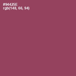 #94425E - Copper Rust Color Image