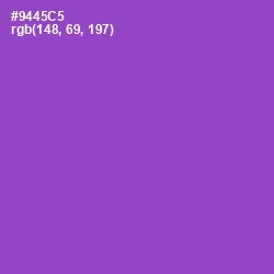 #9445C5 - Amethyst Color Image