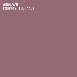 #956A76 - Opium Color Image