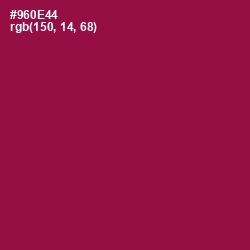 #960E44 - Disco Color Image