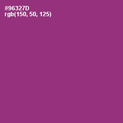 #96327D - Plum Color Image