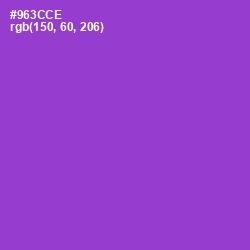 #963CCE - Electric Violet Color Image