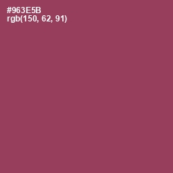 #963E5B - Camelot Color Image