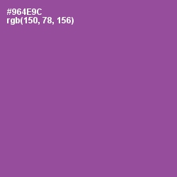 #964E9C - Trendy Pink Color Image