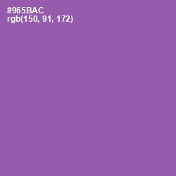 #965BAC - Wisteria Color Image