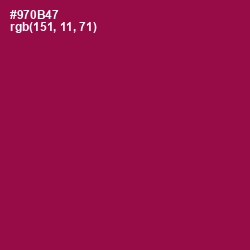 #970B47 - Disco Color Image
