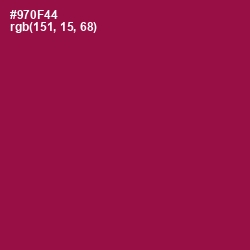 #970F44 - Disco Color Image