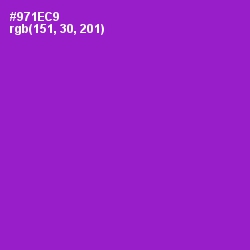 #971EC9 - Electric Violet Color Image
