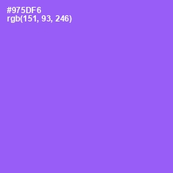 #975DF6 - Medium Purple Color Image