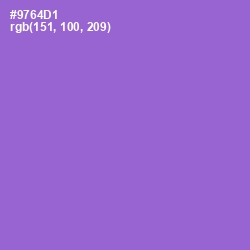 #9764D1 - Amethyst Color Image