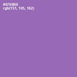 #9769B6 - Wisteria Color Image