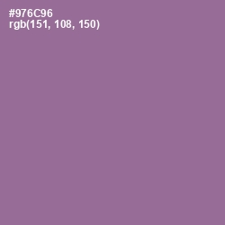 #976C96 - Trendy Pink Color Image