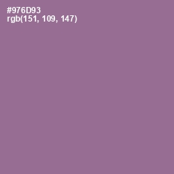 #976D93 - Trendy Pink Color Image