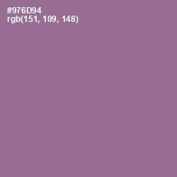 #976D94 - Trendy Pink Color Image