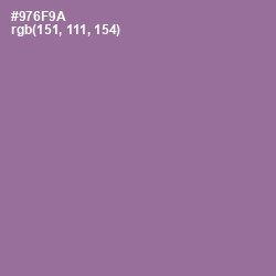 #976F9A - Trendy Pink Color Image