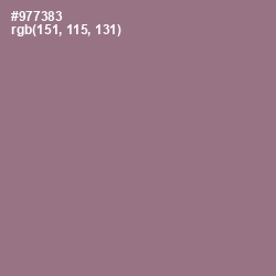 #977383 - Mountbatten Pink Color Image