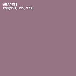 #977384 - Mountbatten Pink Color Image