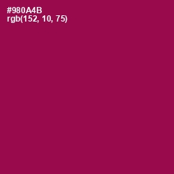 #980A4B - Disco Color Image