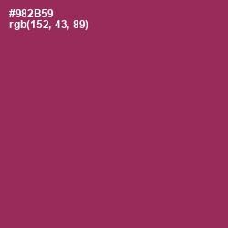 #982B59 - Camelot Color Image