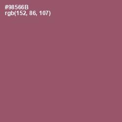 #98566B - Cannon Pink Color Image