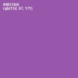 #9857AB - Wisteria Color Image