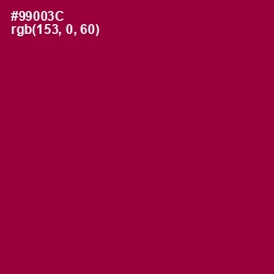 #99003C - Paprika Color Image