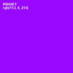 #9908FF - Electric Violet Color Image