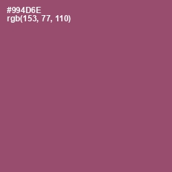 #994D6E - Cannon Pink Color Image