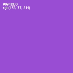 #994DD3 - Amethyst Color Image