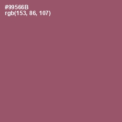 #99566B - Cannon Pink Color Image