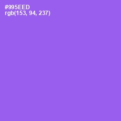 #995EED - Medium Purple Color Image