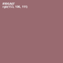 #996A6F - Copper Rose Color Image