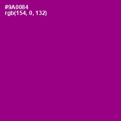 #9A0084 - Violet Eggplant Color Image