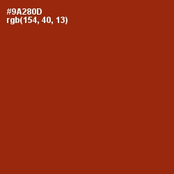 #9A280D - Cognac Color Image