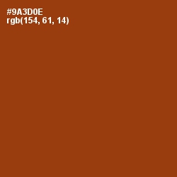#9A3D0E - Cognac Color Image