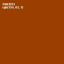 #9A3F01 - Cognac Color Image