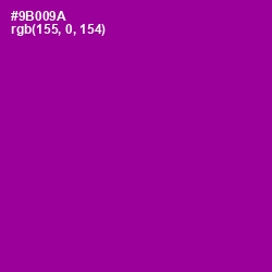 #9B009A - Violet Eggplant Color Image