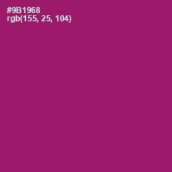 #9B1968 - Fresh Eggplant Color Image