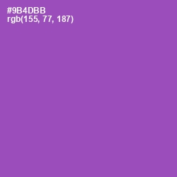 #9B4DBB - Wisteria Color Image